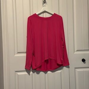 Athleta with ease long sleeve Tee